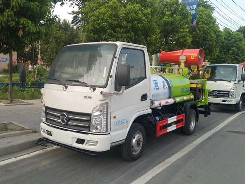 多功能抑塵噴霧車 4噸時風凱馬藍牌，高效抑塵更優惠